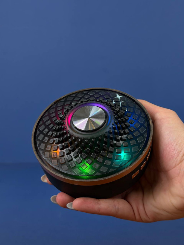 اسپیکر بلوتوثی چراغ دار مدل بیگ دایموند BIG DIAMOND با نور LED