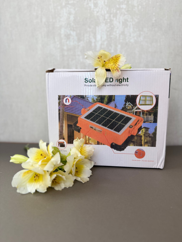 چراغ خورشیدی سولار Solar LED Light اورجینال | 4 باتری 288 لامپ ضدآب
