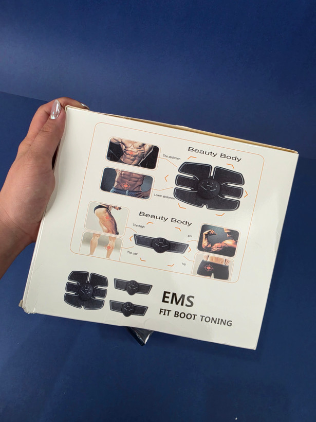 دستگاه عضله ساز بازو و سیکس پک EMS اورجینال Mobile-Gym (مجموعه ۳ عددی)
