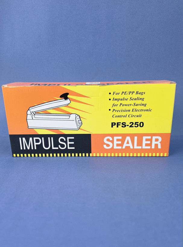 دستگاه پرس حرارتی و دوخت پلاستیک برقی اورجینال ۲۵ سانت ایمپالس سلر PFS-250
